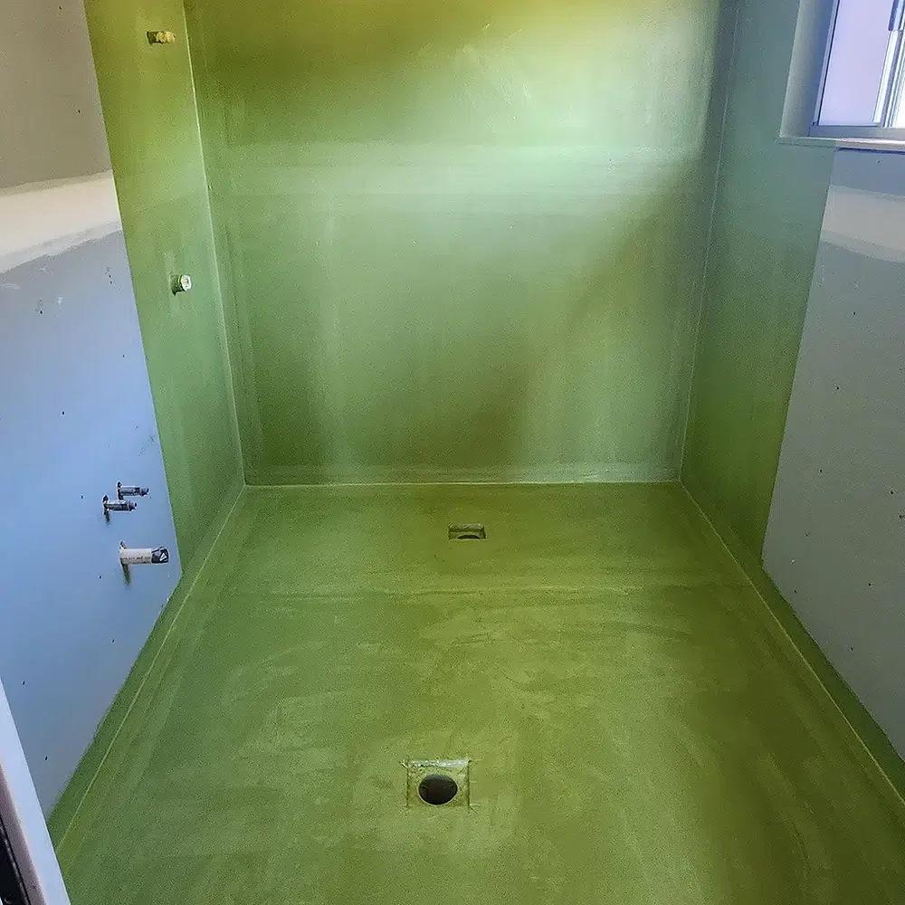 Bathroom Floor Membrane Installation In Cairns