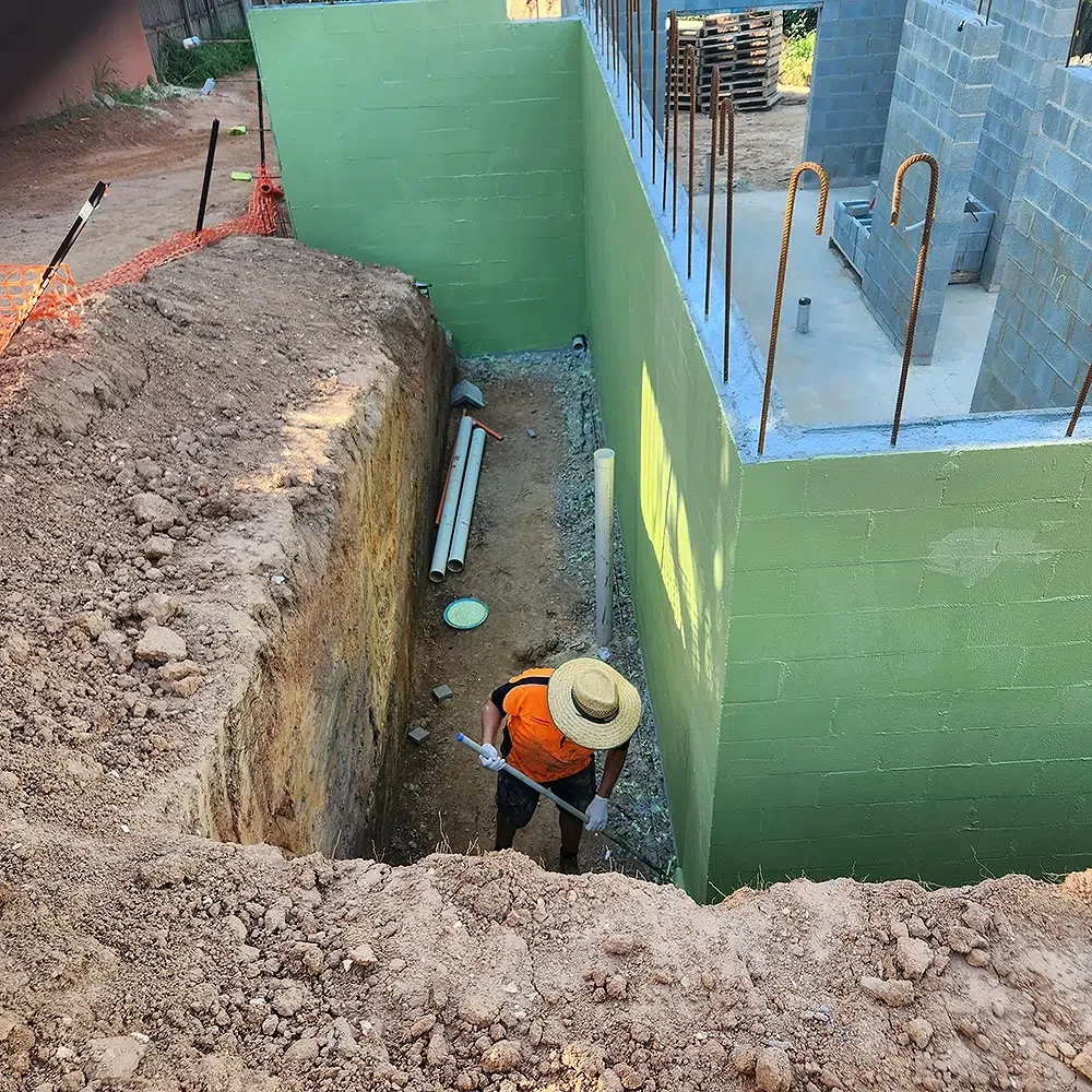 Retaining Wall Structural Waterproofing