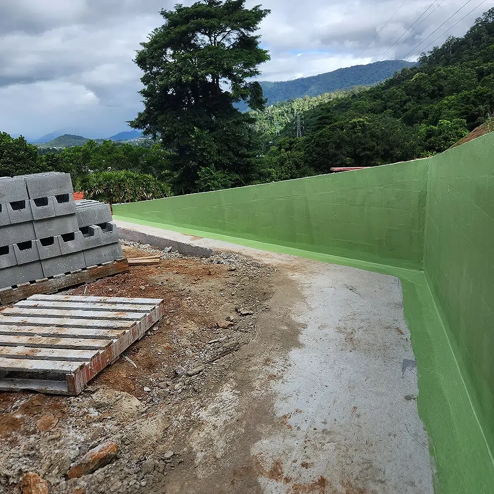 Landslide Prevention Waterproofing In The Tropics In Cairns