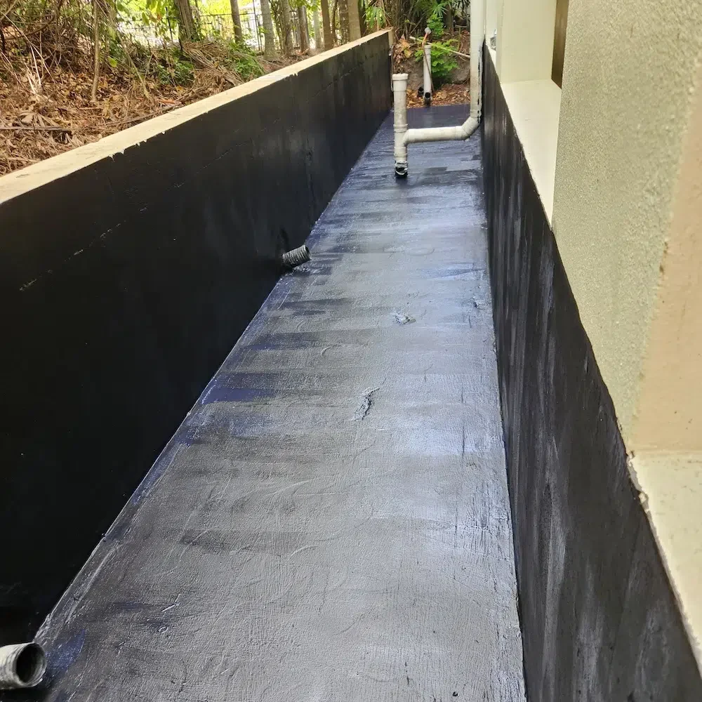 Waterproofing Retaining Walls For Living Quarters In Cairns