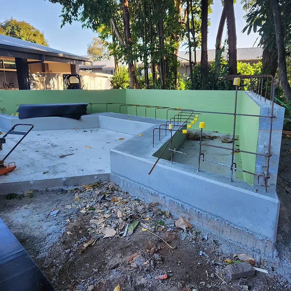 Retaining Wall Crack Repair Waterproofing In Cairns