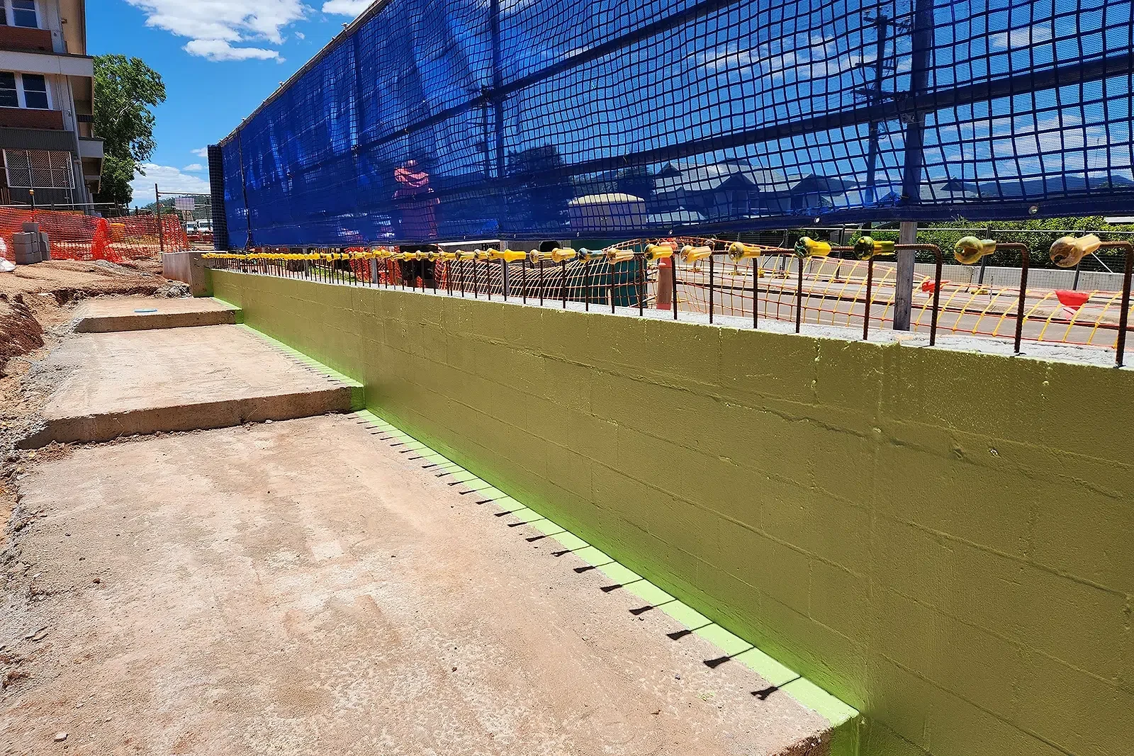 Retaining Wall Waterproofing In Cairns - M & N Waterproofing